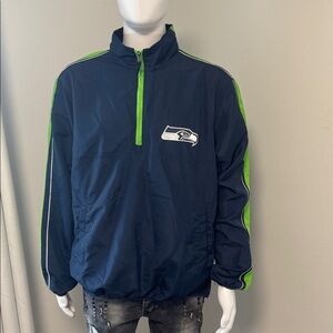 NFL Navy and Red Logo Patch